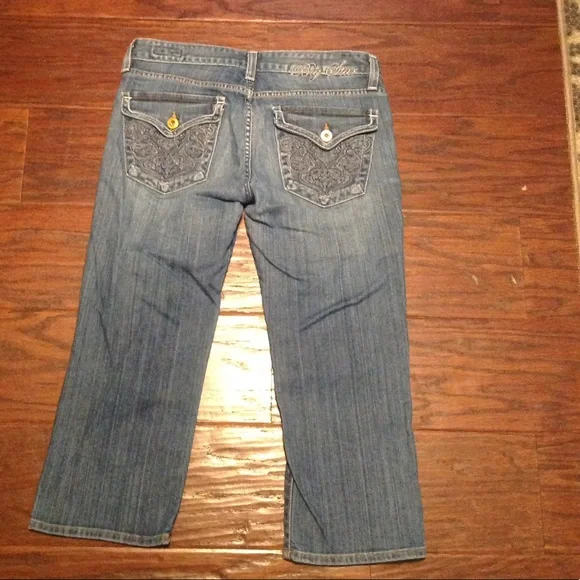 Big Star Sweet Crop Jean Capris. Size 27 - Picture 2 of 5